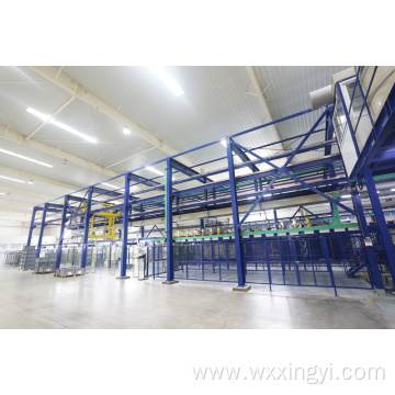 Plastic plating line surface treatment plant electroplating